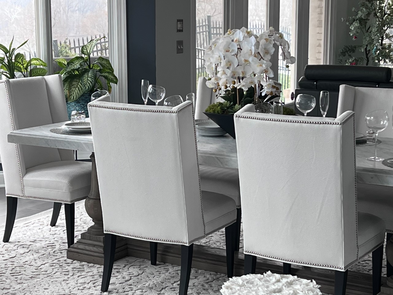 Orchid Grey Table