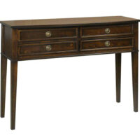 Denver Bow Front Accent Table