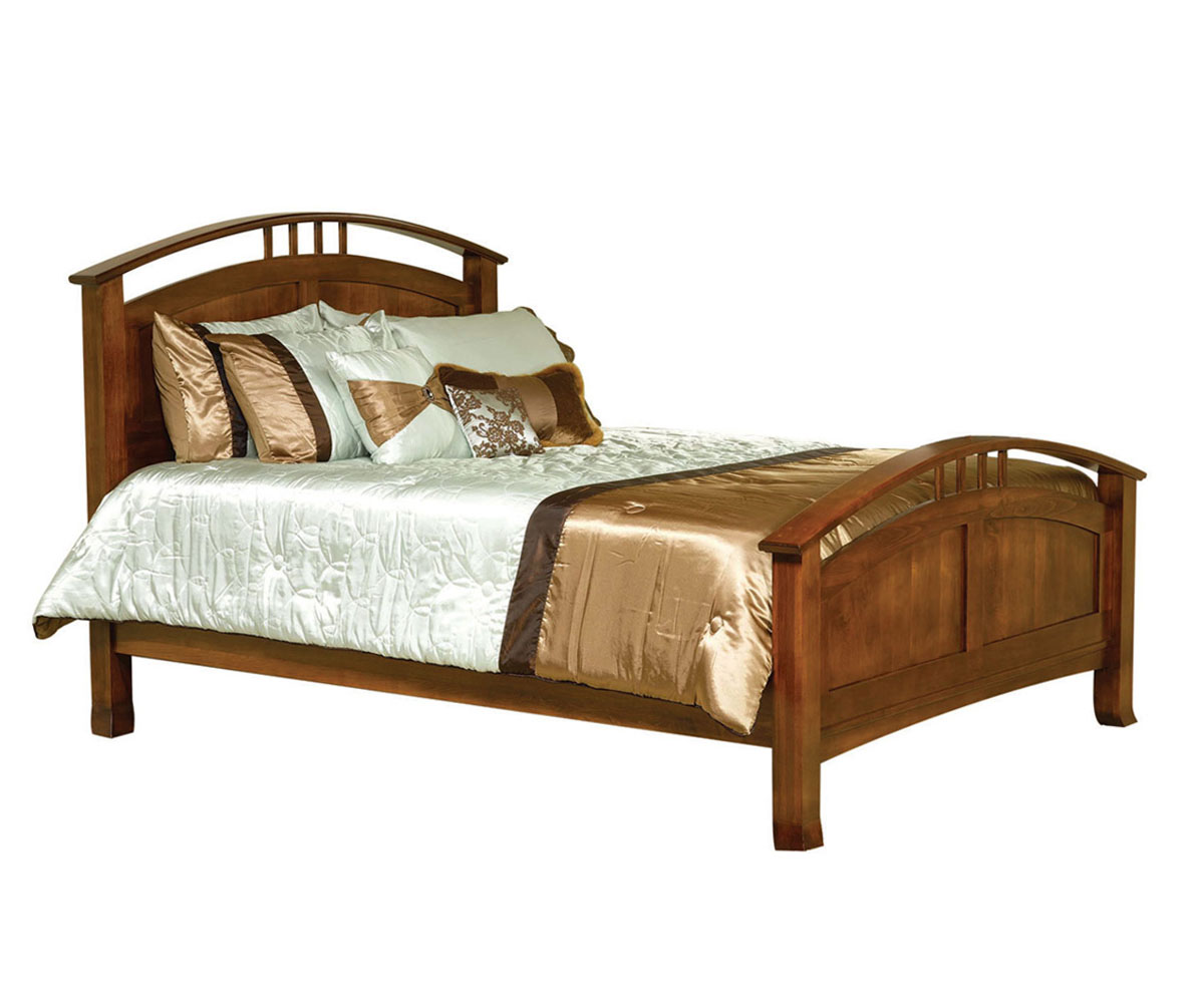 Crescent Panel Bed