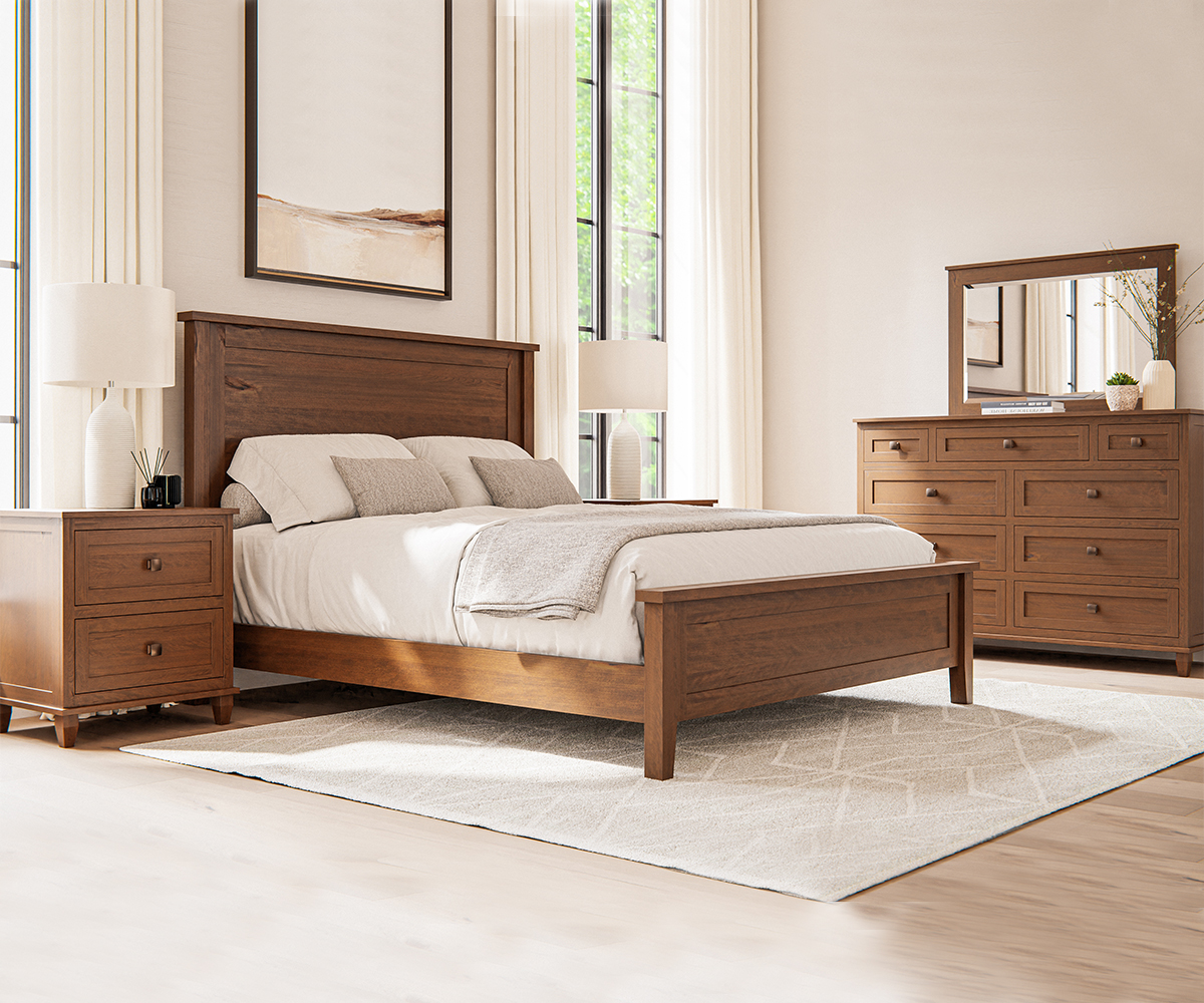 Yosemite Nightstand - Two Drawer - Image 2