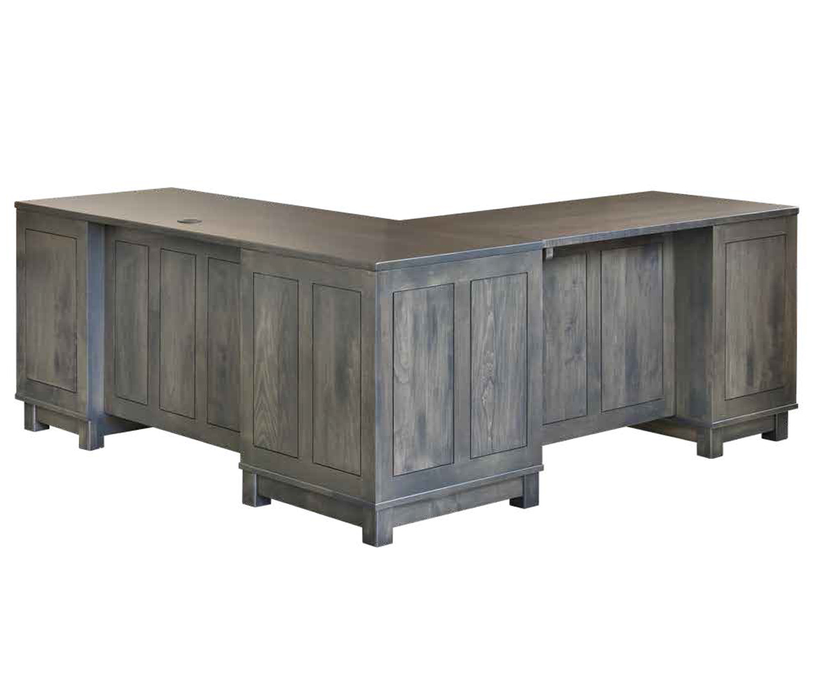 La-Salle Urban L-Desk With Hutch - Image 4