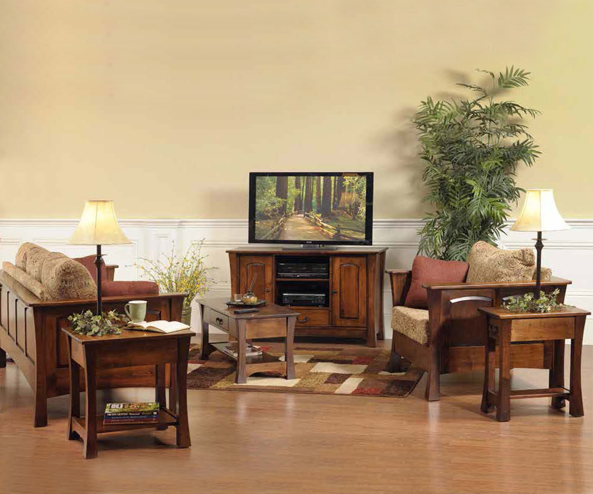 Woodbury Round End Table - Image 3