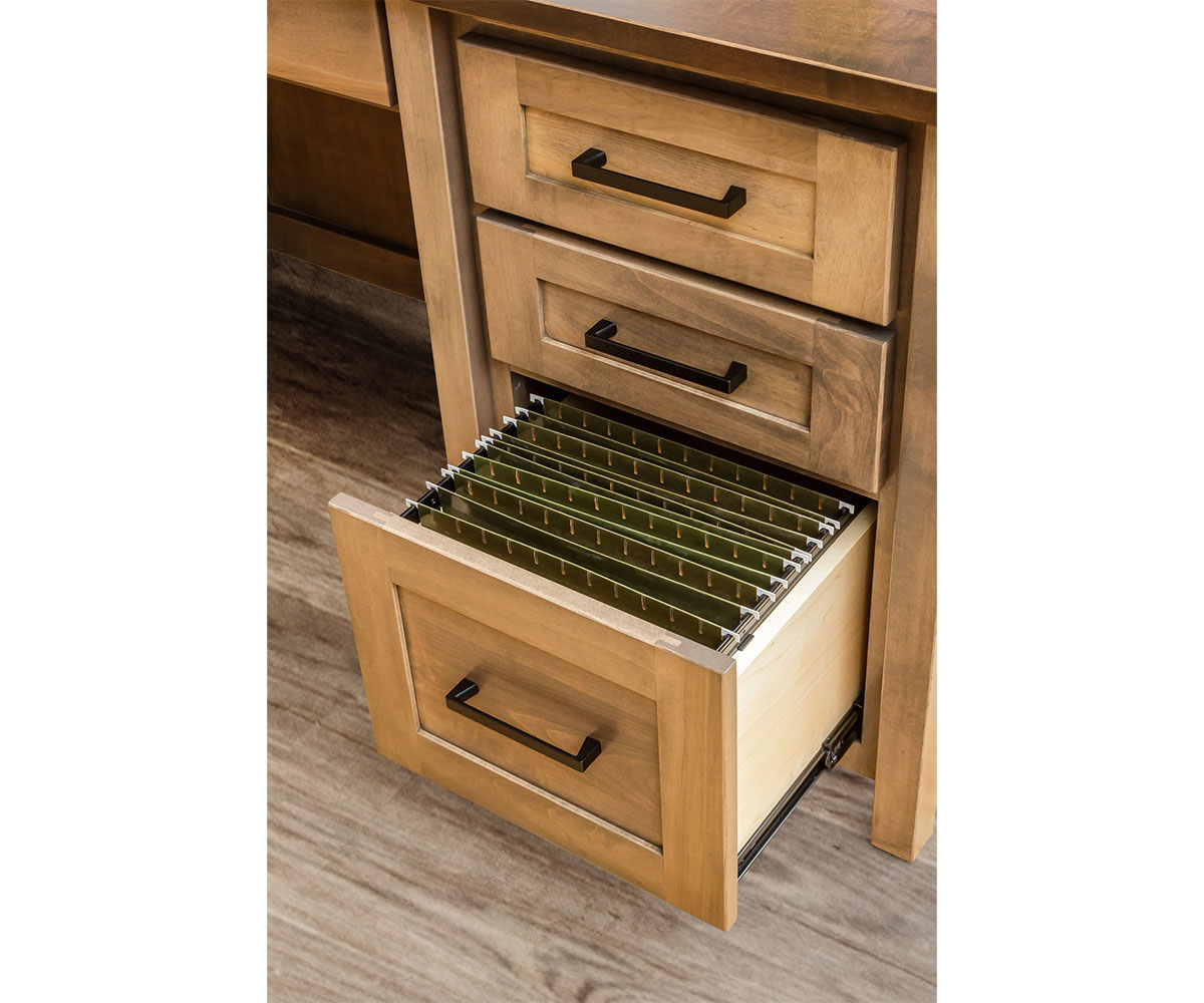 Shelton L Desk and Hutch - Image 6