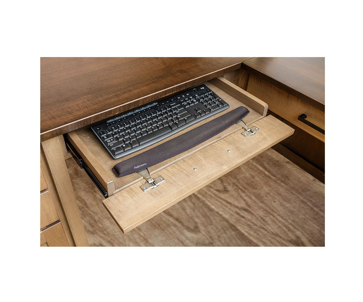 Shelton L Desk and Hutch - Image 2