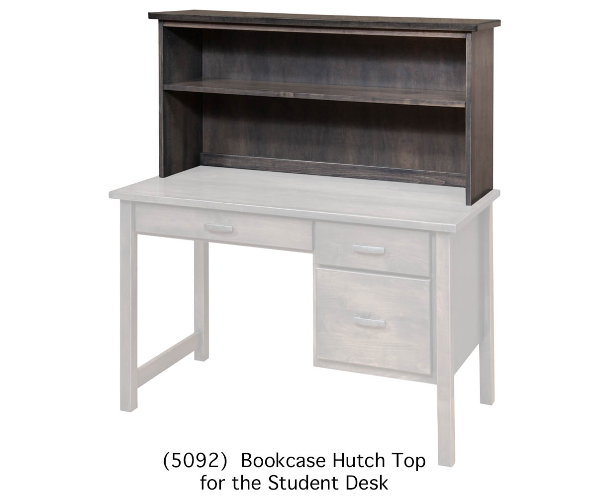Eshton Student Desk with Hutchtop - Image 2
