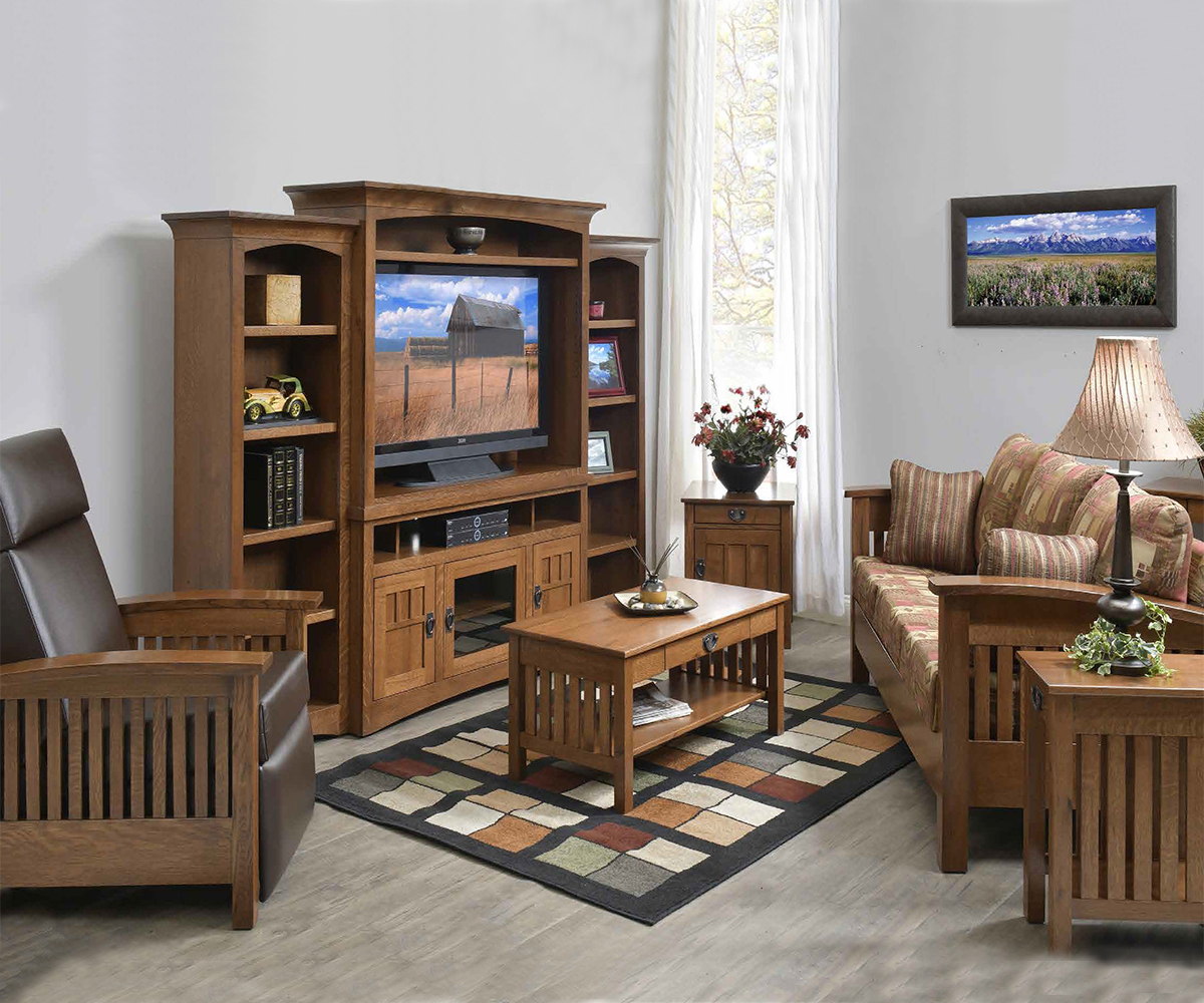 Liberty Mission Enclosed Coffee Table - Image 3