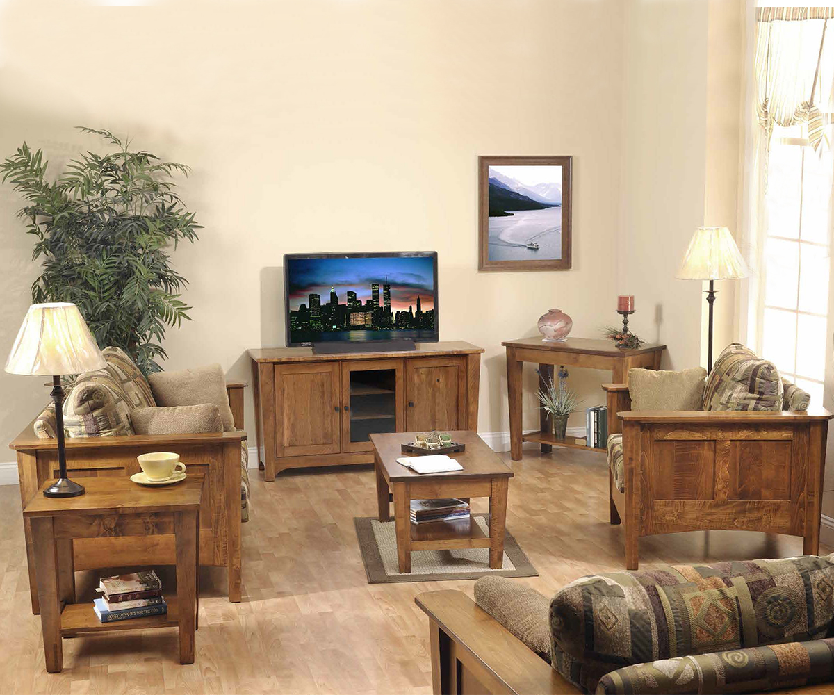Woodland Shaker Enclosed Lift Top Coffee Table - Image 2