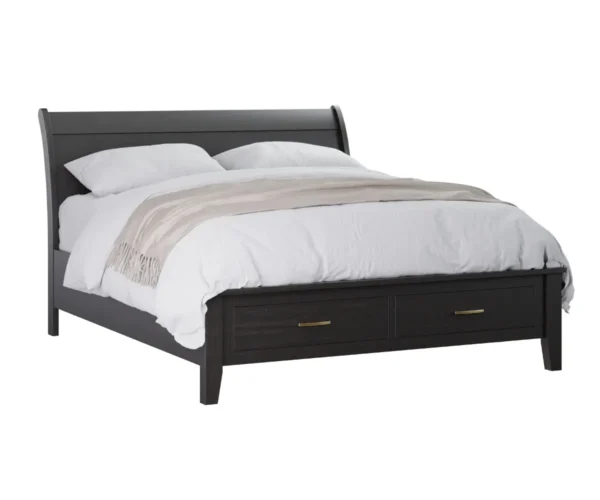 Lakeside Bed with Storage Footboard