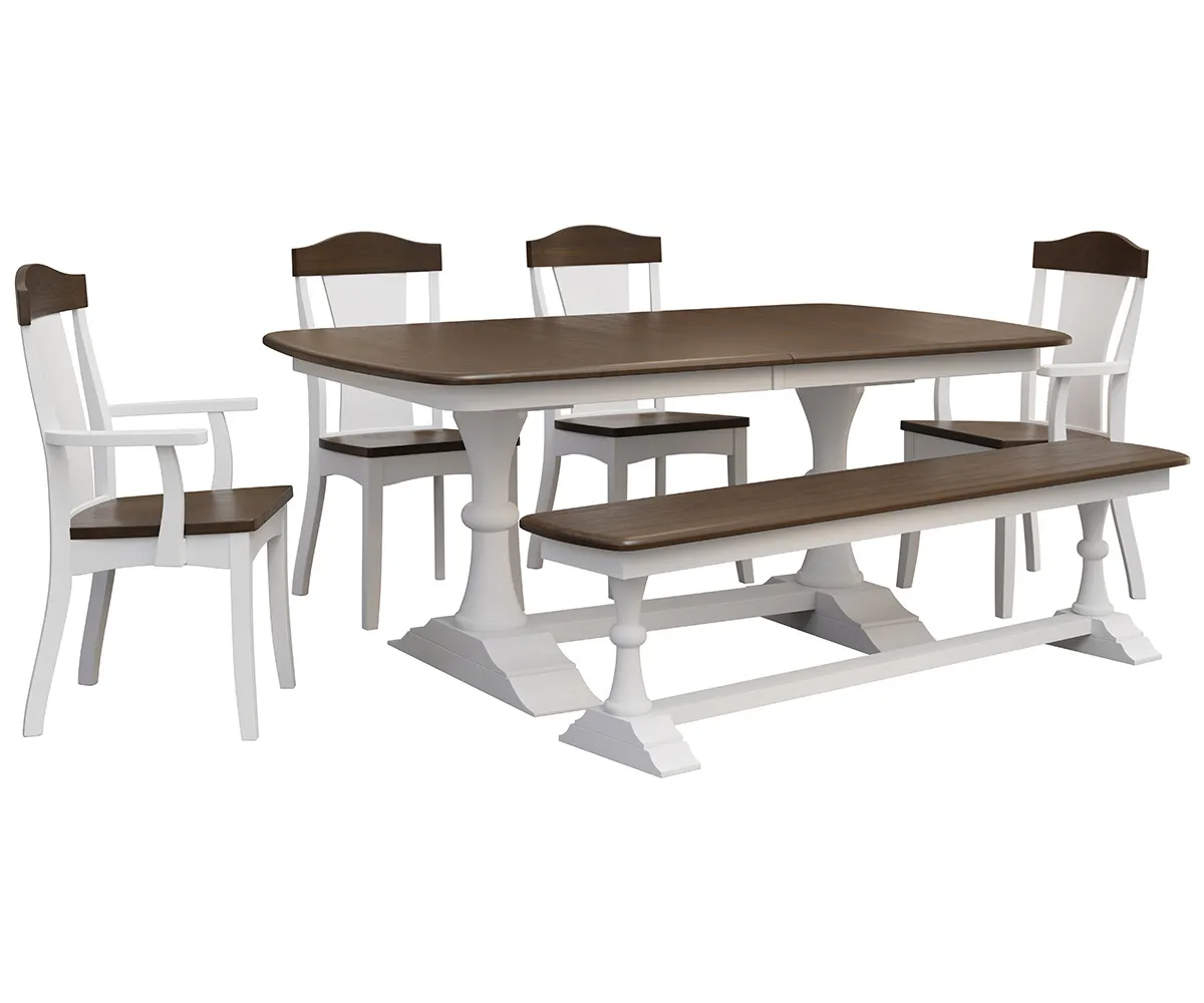 Sunberry Double Pedestal Table - Image 2